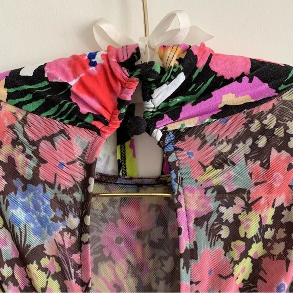 ANTHROPOLOGIE FLORAL MIDI DRESS - Picture 11 of 16